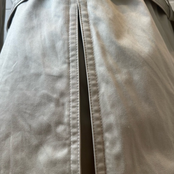 Coach Beige Double-Breasted Trench Coat - Picture 15 of 16